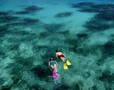 my-fiji-10032457-two-people-snorkelling-the-bay-of-islands-reef-at-vanua-levu