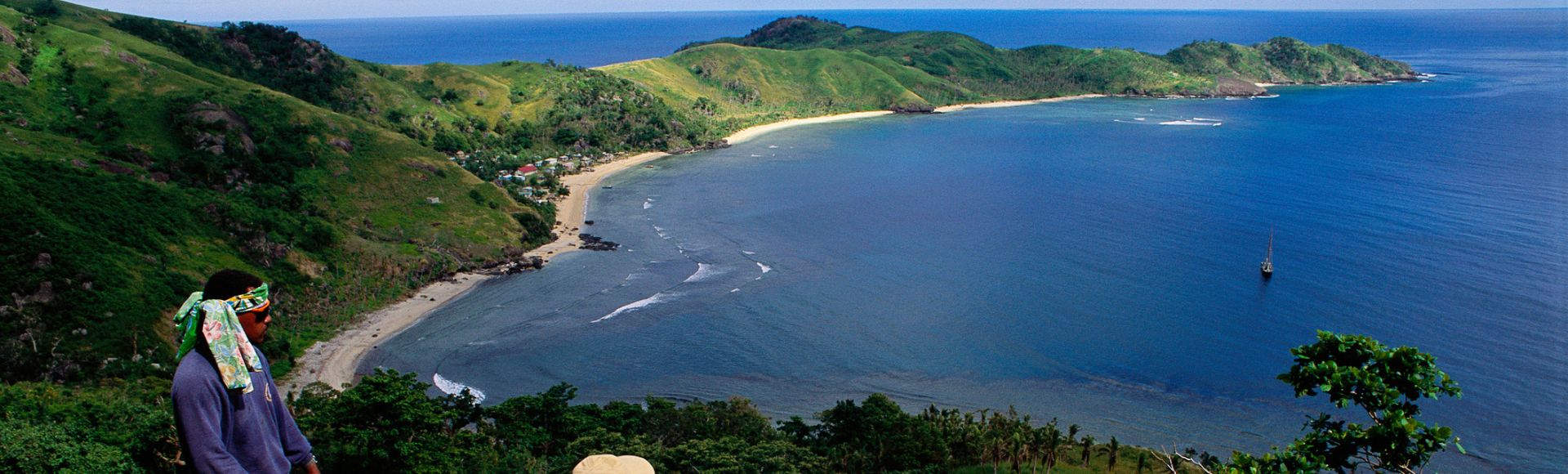 my-fiji-man-looking-at-view-on-a-hike-in-waya-islands