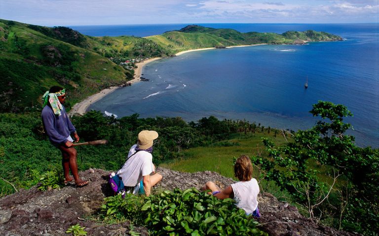 my-fiji-man-looking-at-view-on-a-hike-in-waya-islands